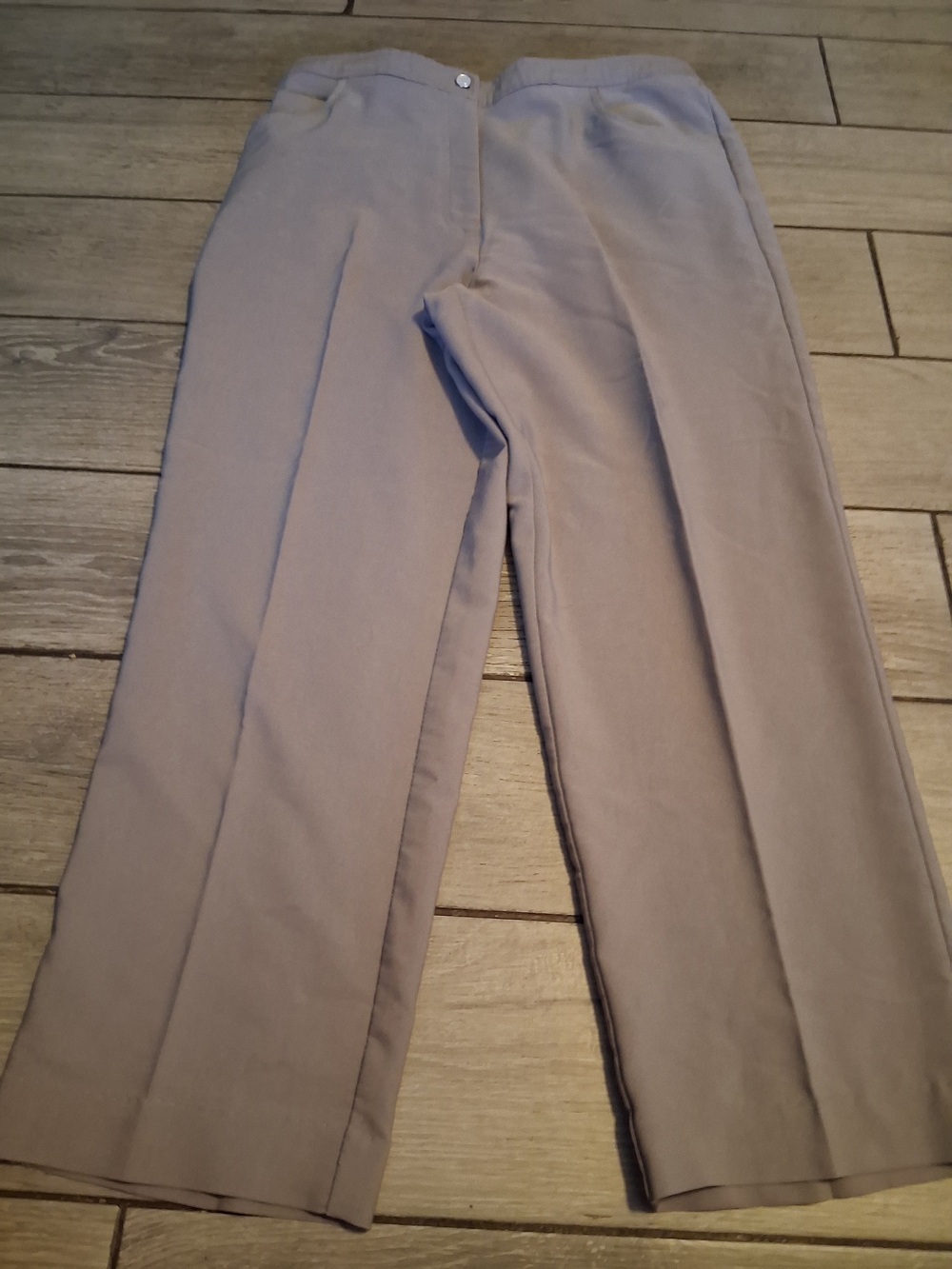 Blair Women's Straight-Leg Dress Pants - Light Gray
